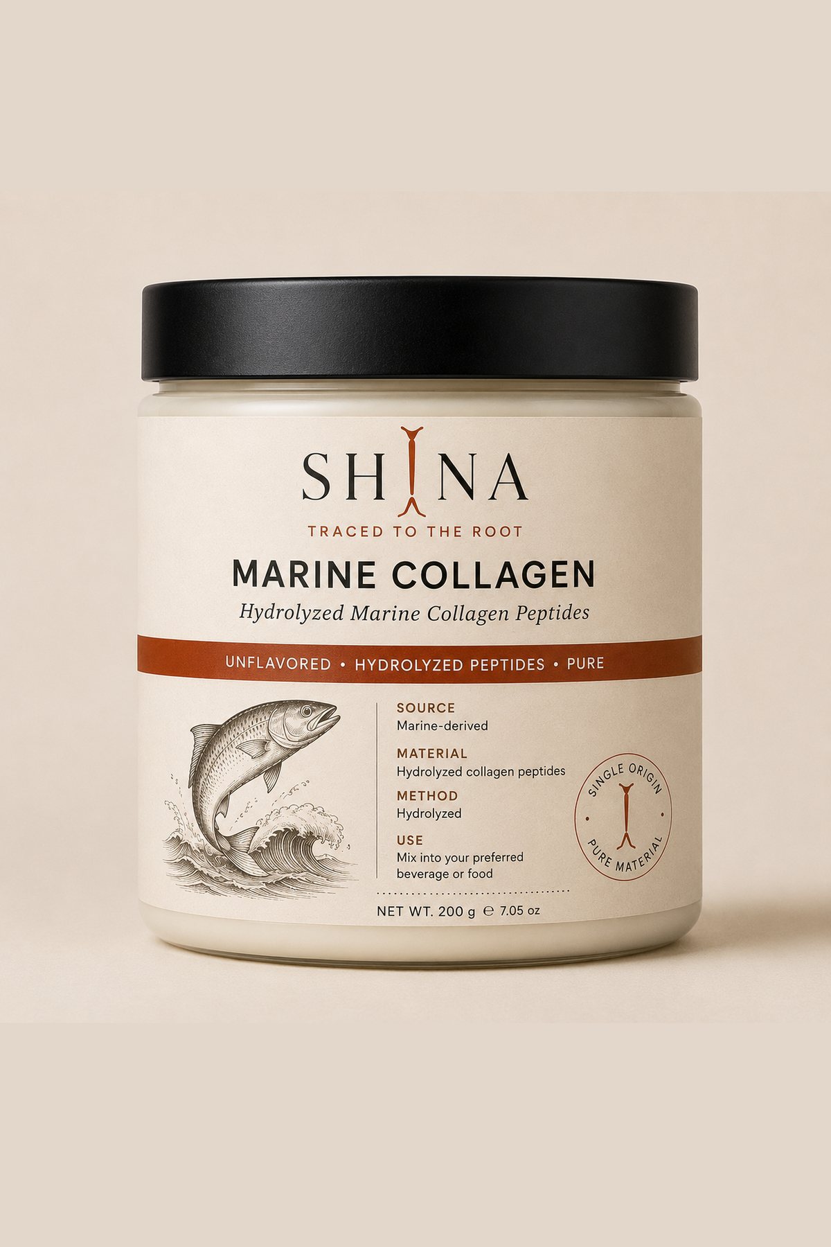 SHINA Marine Collagen jar